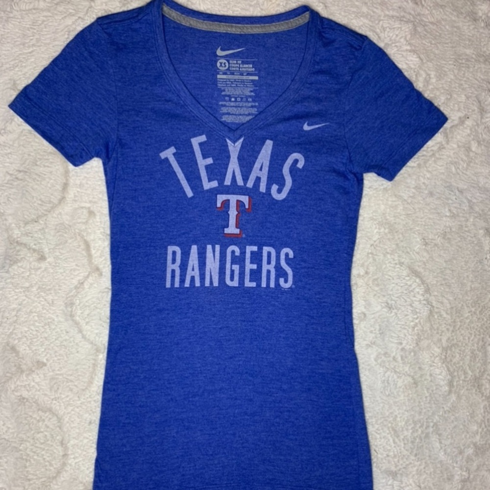 NWOT Nike Texas Rangers Women’s V-neck